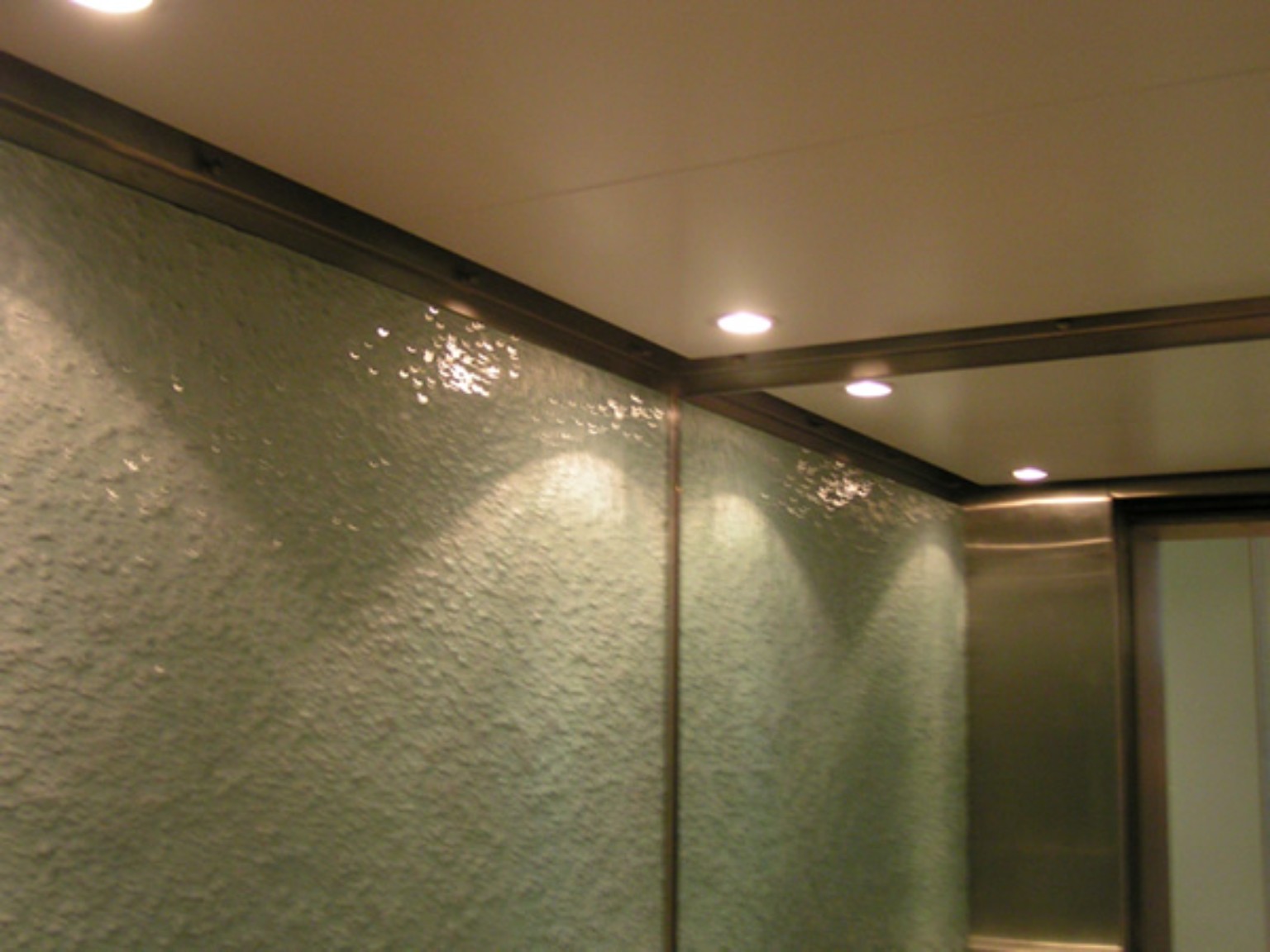 Decorative lift interior